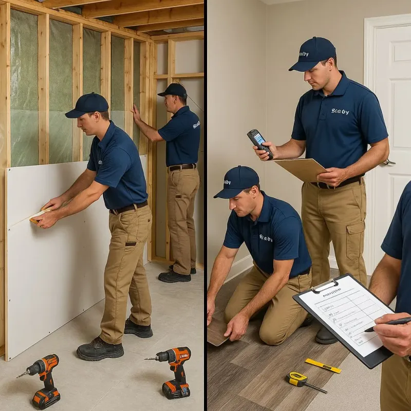 Repairs and Reconstruction process in Ralls, TX