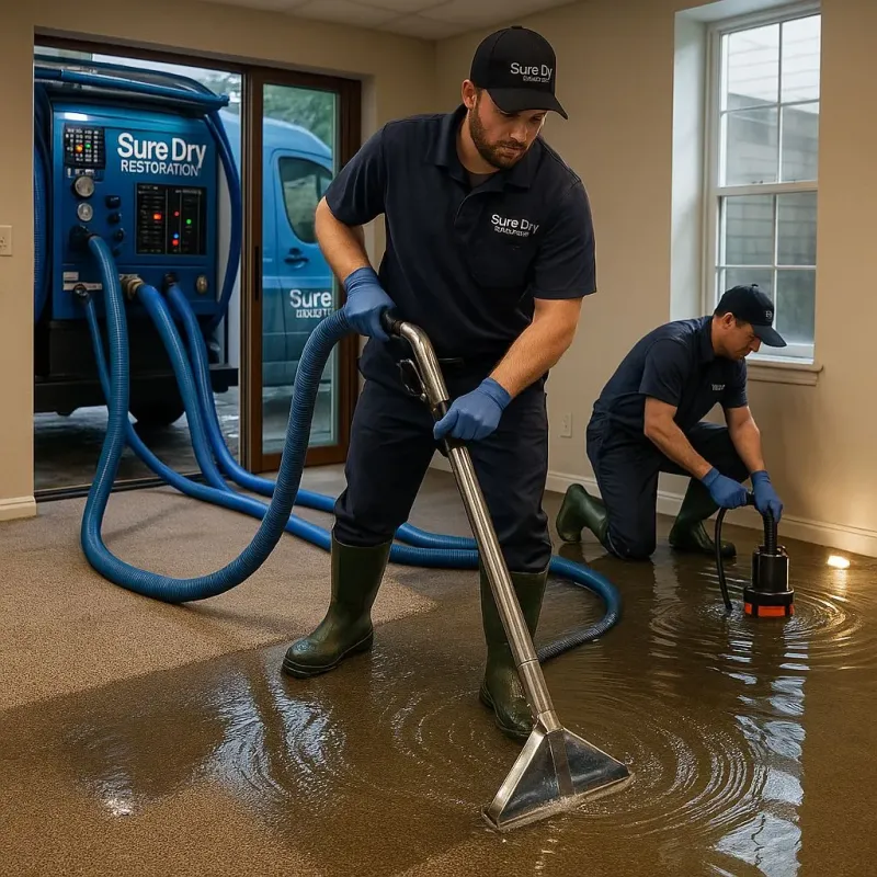 Water Extraction and Removal process in Ralls, TX